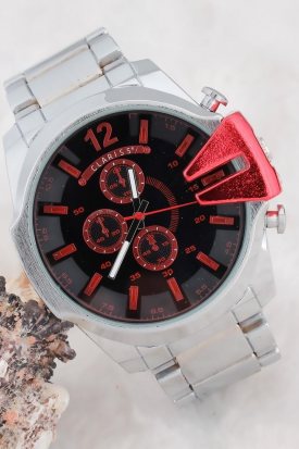 Clariss Gri Metal Erkek Kol Saati