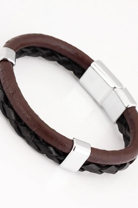 Moco Marka Hakiki Deri Erkek Bileklik