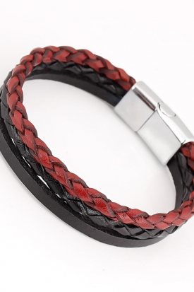 Moco Marka Hakiki Deri Erkek Bileklik