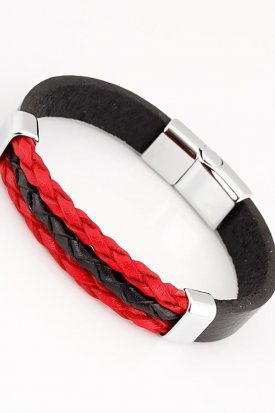 Moco Marka Hakiki Deri Erkek Bileklik