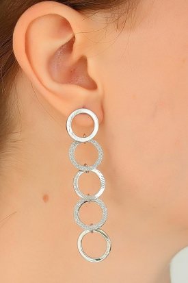 Sallantı Model Metal Bayan Küpe