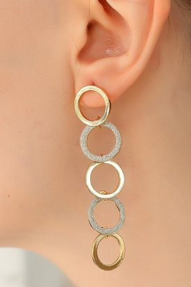 Sallantı Model Metal Bayan Küpe