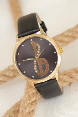 Deri Kordonlu Bayan Kol Saati