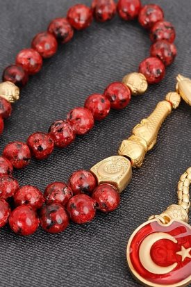 Malakit Doğal Taş Tesbih