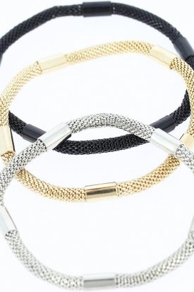 Metal Üçlü Bayan Bileklik