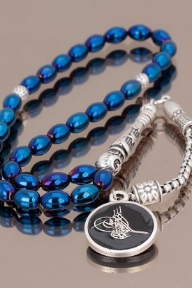 Hematit Doğal Taş Tesbih