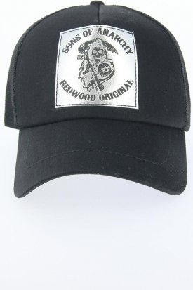 Siyah Renk Danger Tasarımlı Şapka