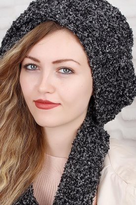 Yeni Sezon Örgü Tasarım Bayan Boyunluk