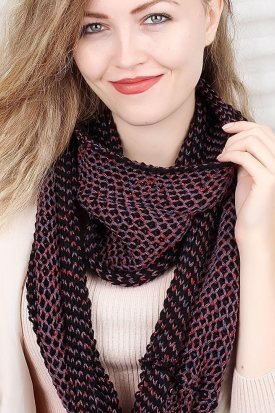 Yeni Sezon Örgü Tasarım Bayan Boyunluk