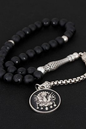 Oniks Doğal Taş Tesbih