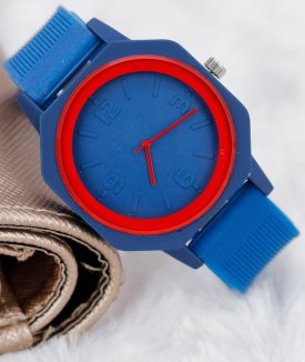 Silikon Kordonlu Bayan Saat